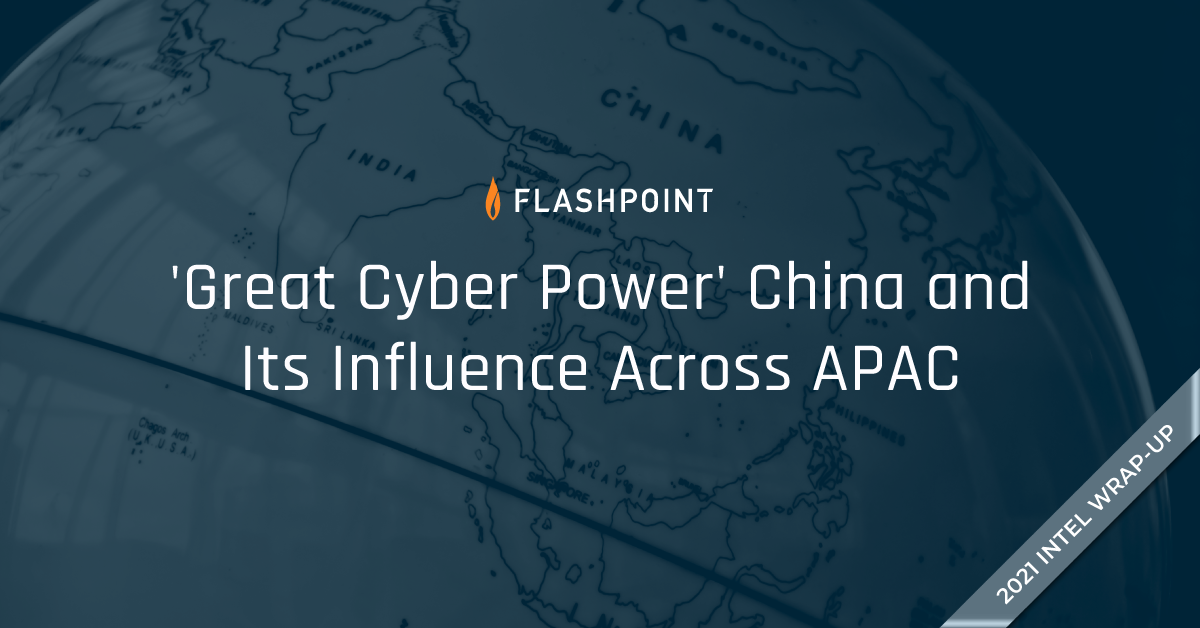 China S Influence Across Apac 21 Analysis And Timeline Flashpoint