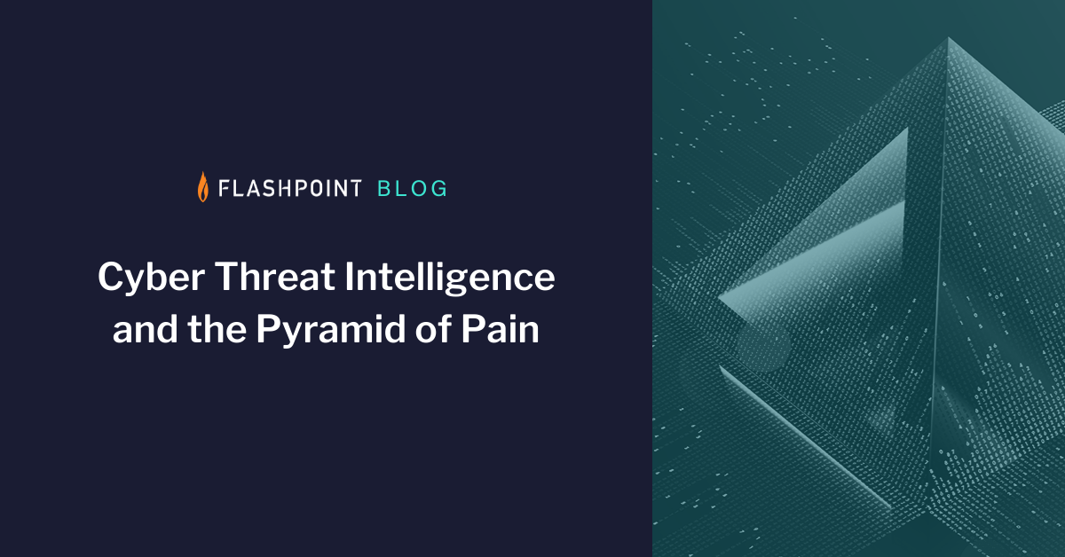 The Pyramid of Pain and Cyber Threat Intelligence