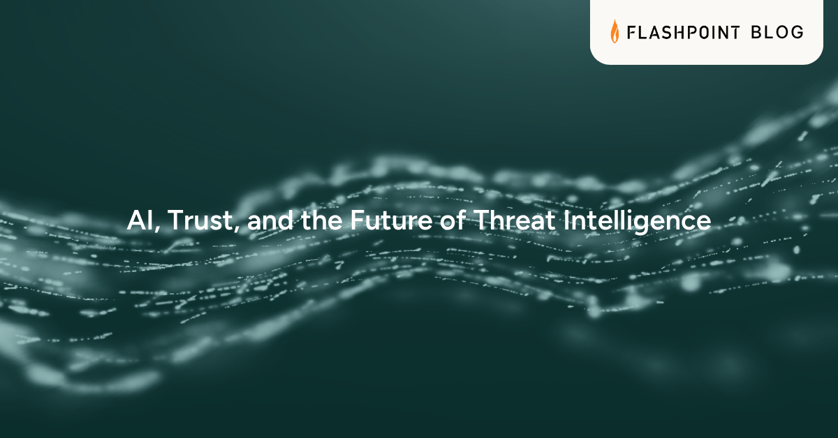 AI, Trust, and the Future of Threat Intelligence